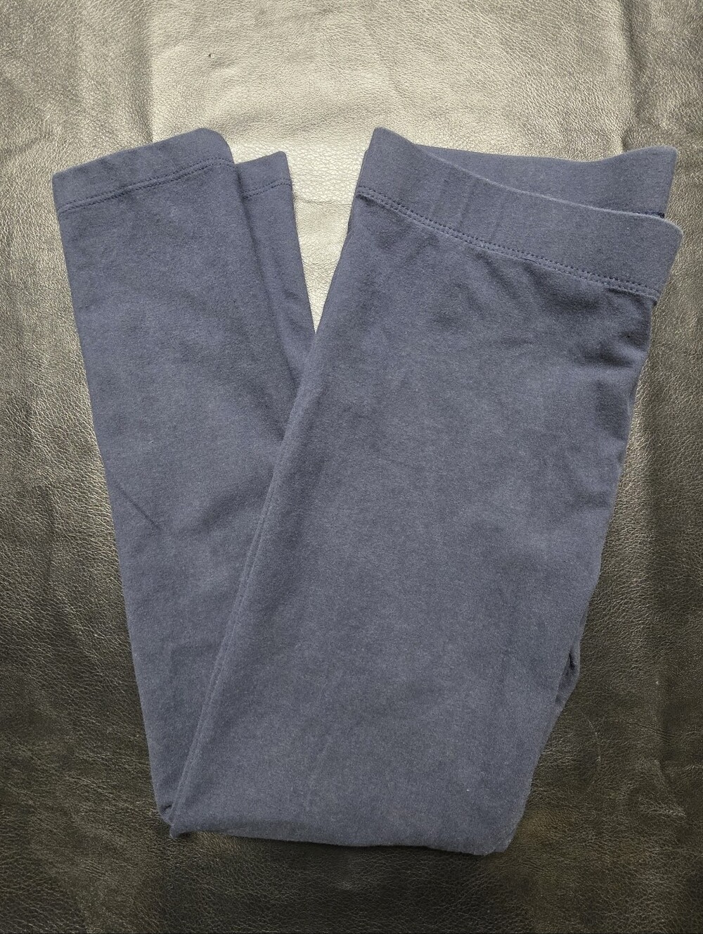 DKNYC Navy Blue Cotton Stretch Leggings
